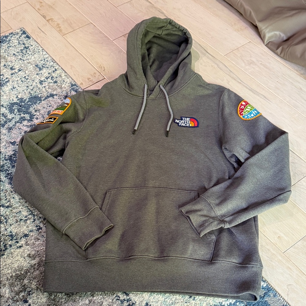 The North Face Men's Olive Hoodie